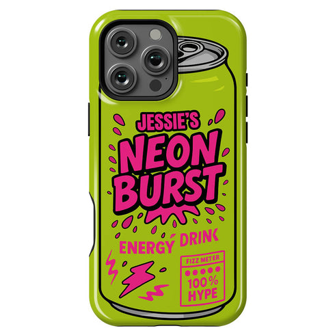 Personalized Sports Energy Drink iPhone Case